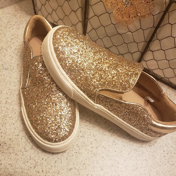 Children's Place Sparkle Slip On Shoes Tween - Picture 2 of 4